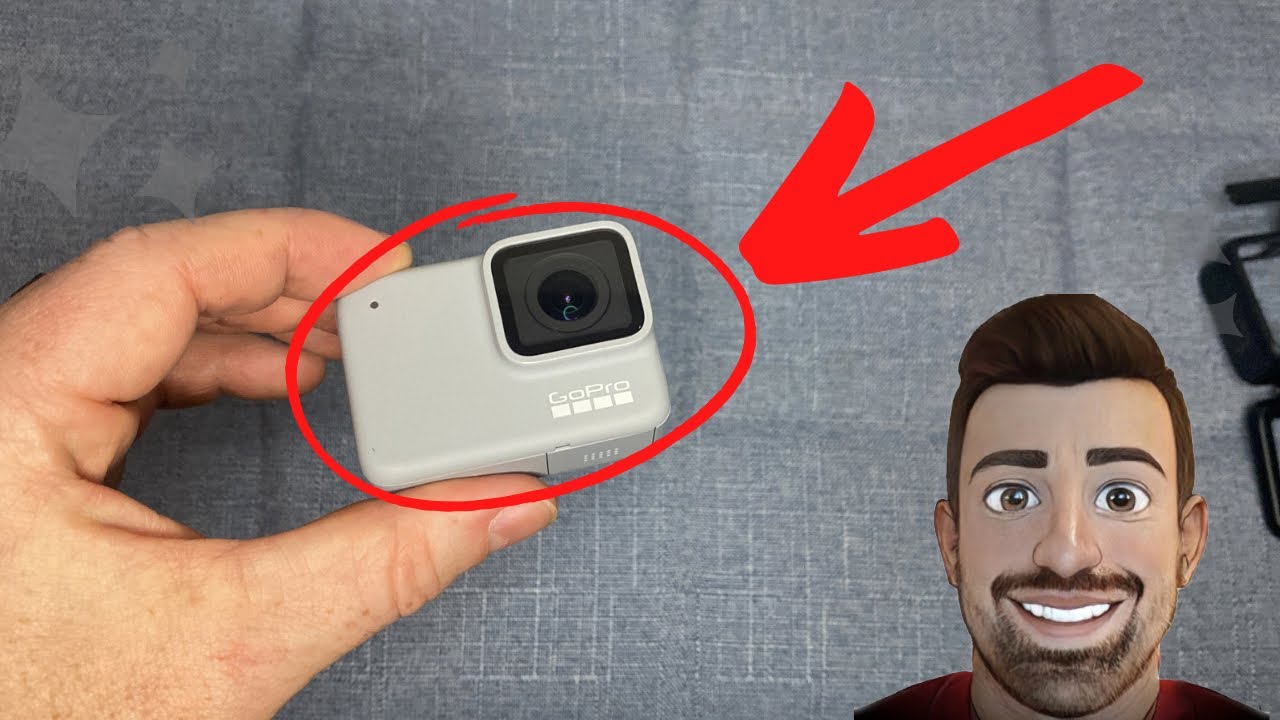 GoPro HERO7 White -  Waterproof Digital Camera Touch Screen 1080p Video 10MP Photos Stabilization