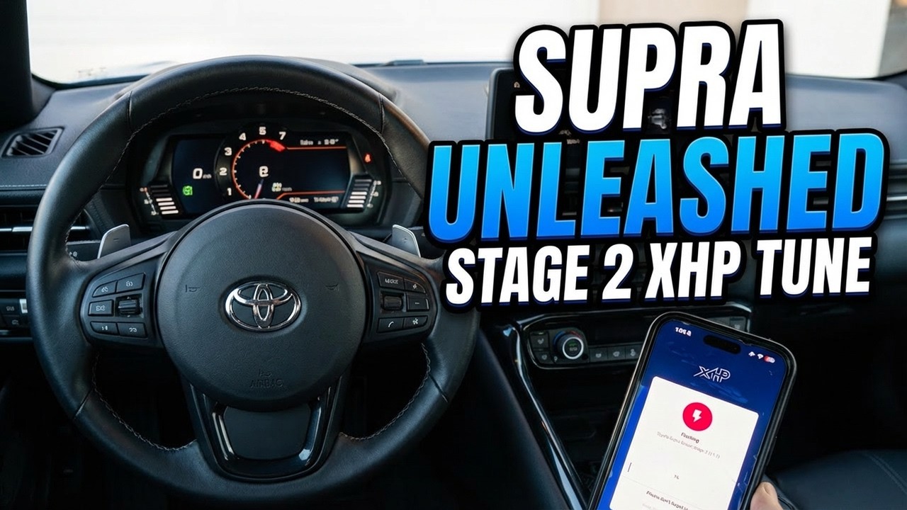 This Tune Removes The Supra's Biggest Limitation | XHP Transmission Tune