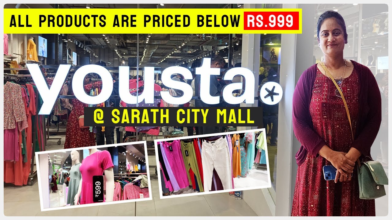 Yousta || First Ever Store In India At Sarath City Capital Mall