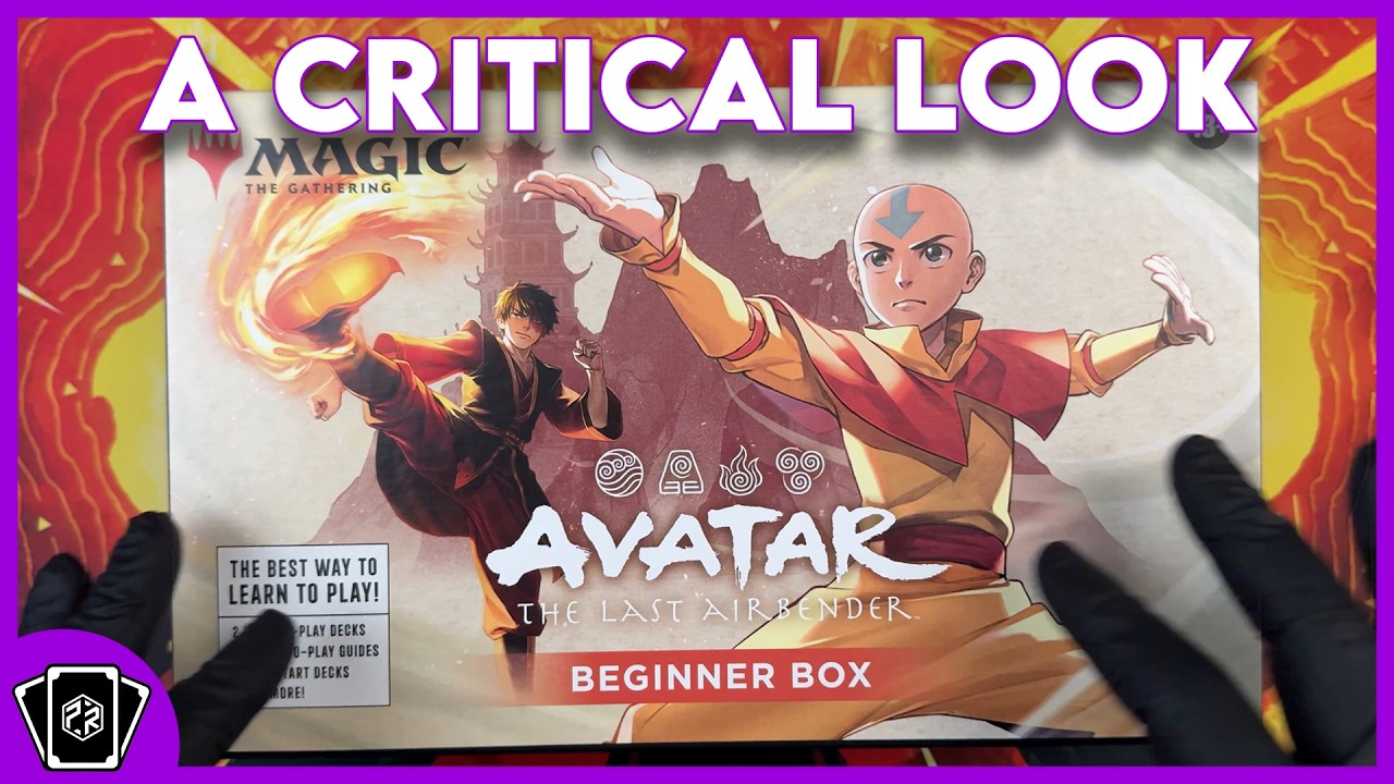 КРИТИЧЕСКИЙ ВЗГЛЯД &mdash; Распаковка и анализ коробки для новичков MTG Avatar: The Last Airbender