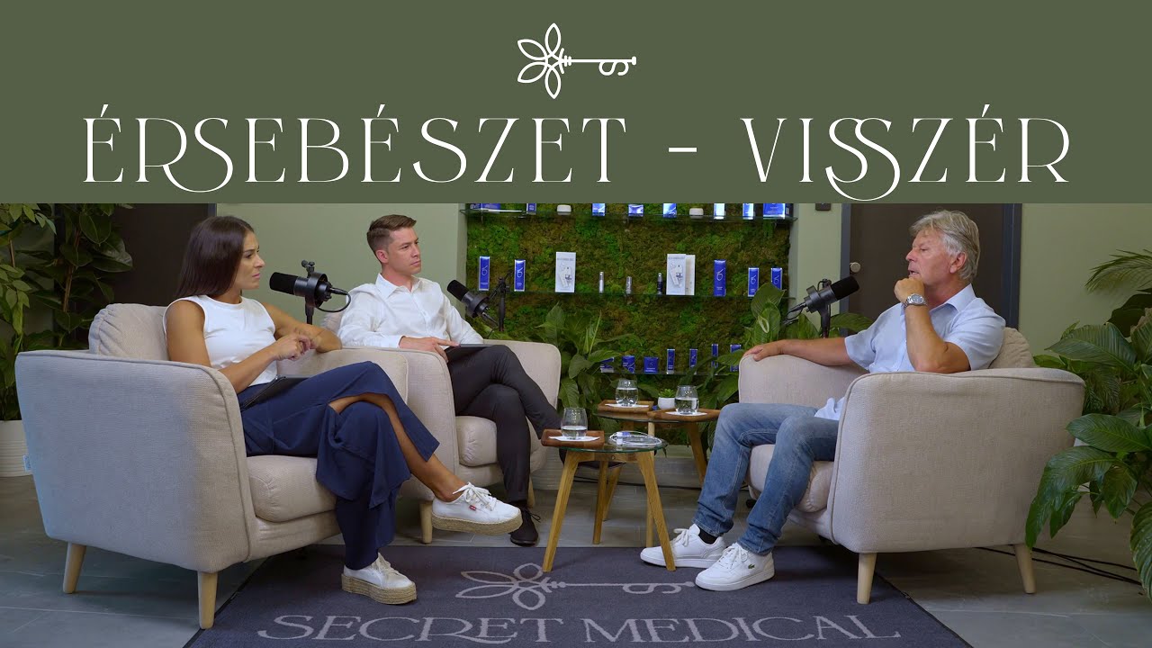 Érsebészet: lézeres- és ragasztásos visszérműtét - dr. Sándor Ferenc - Secret Medical Podcast