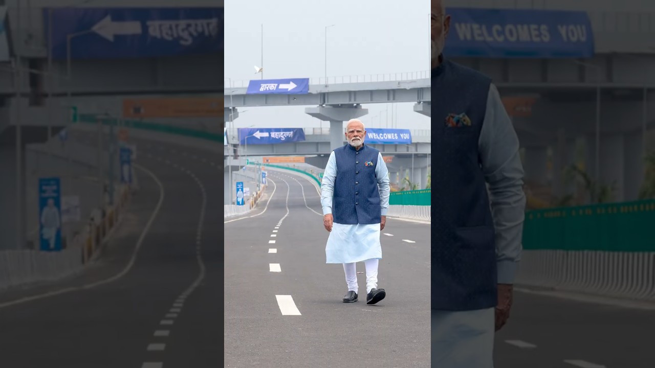 PM Modi delivers BIG infra push with Dwarka Expressway and UER-II inauguration