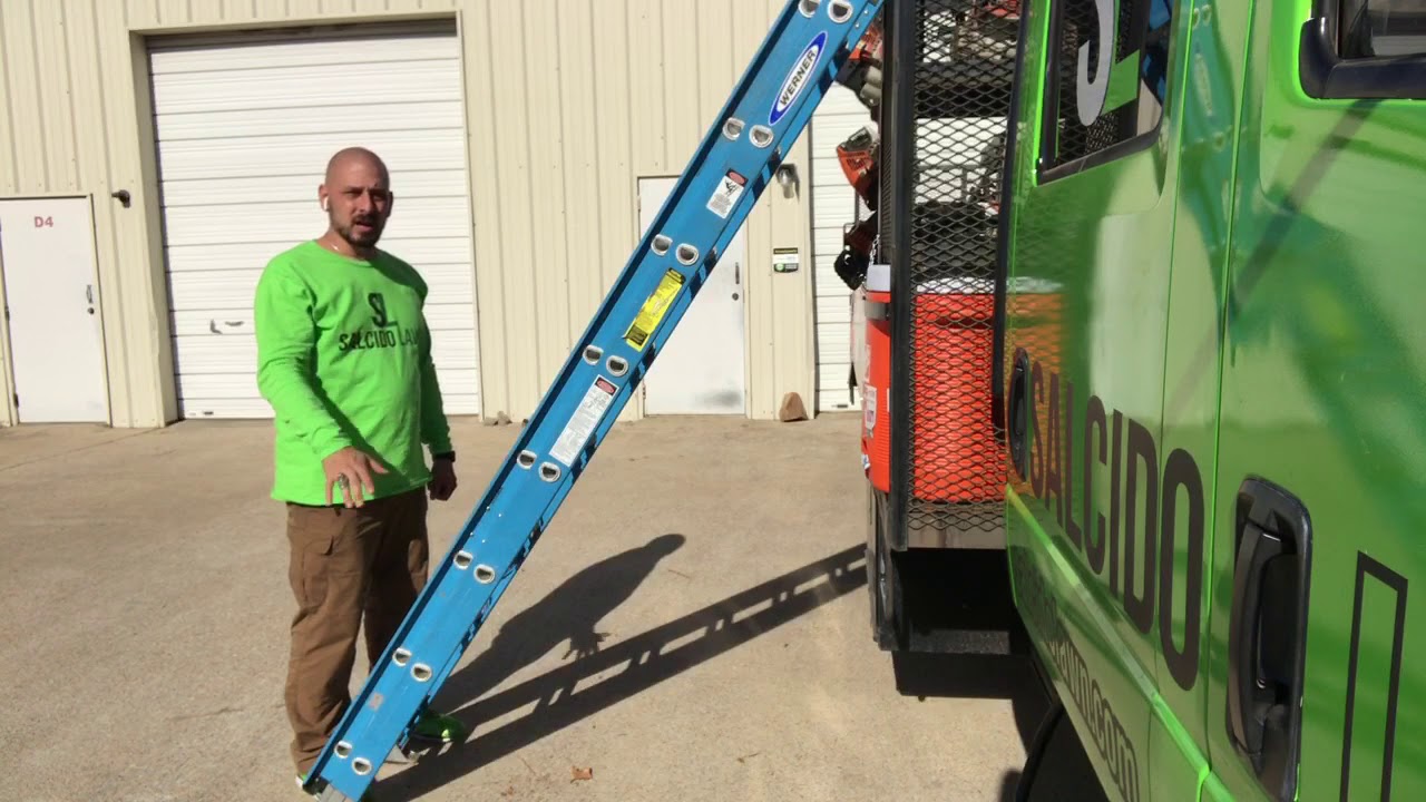 Some ladder safety tips, for when you put up your Christmas Lights