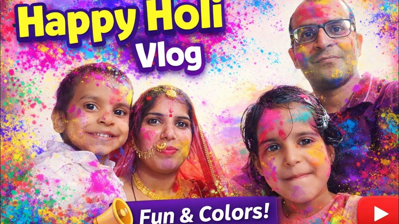आज हम पूरे परिवार ने मिलकर किया होली माता का पारंपरिक तरीकों सेपूजन#daily vlog