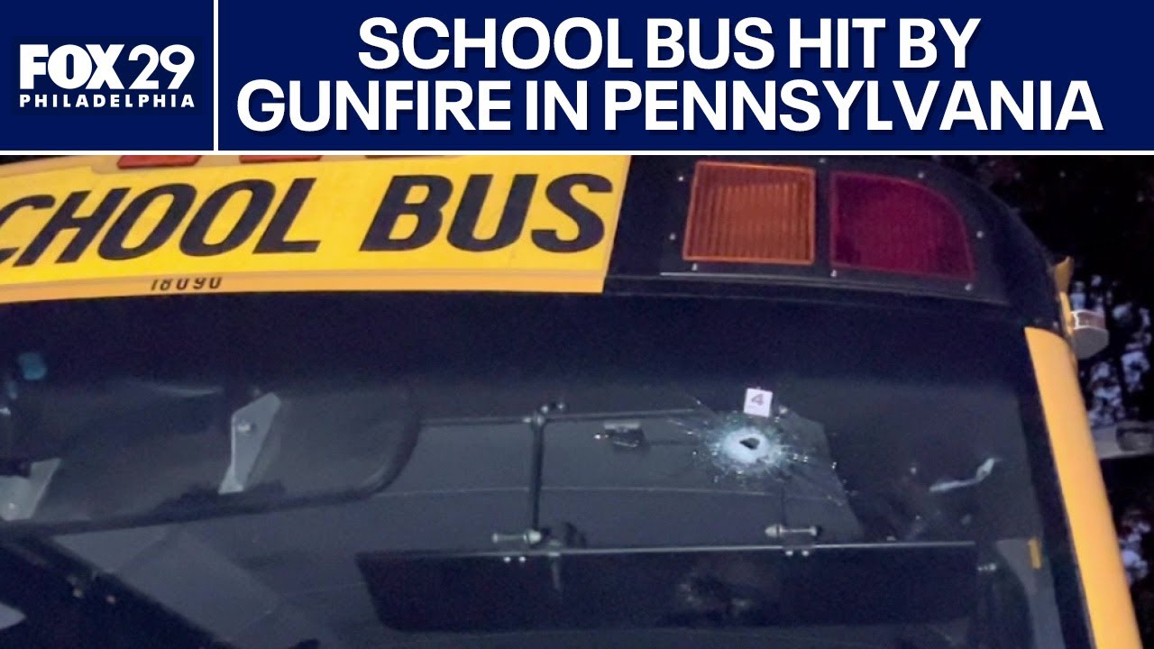 Officials provide update on Pennsylvania school bus hit by gunfire | FOX 29 News Philly