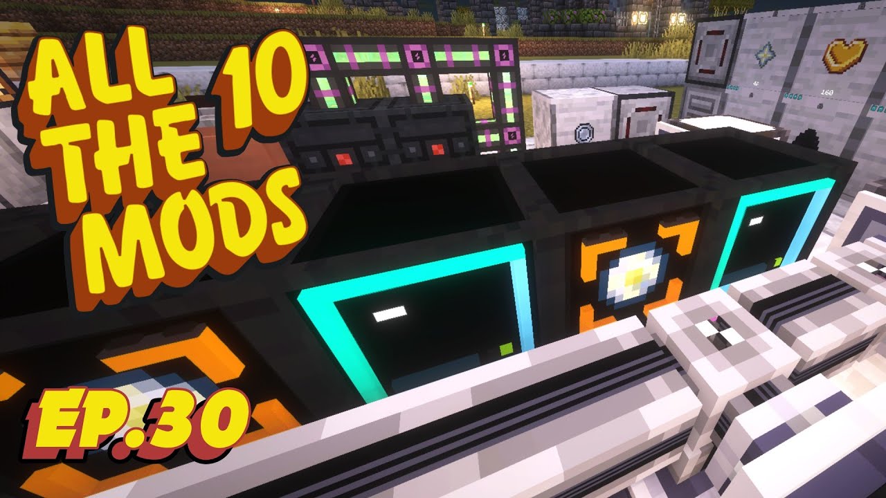 Setting up Hostile Neural Network ATM 10 Ep.30 Minecraft ModPack