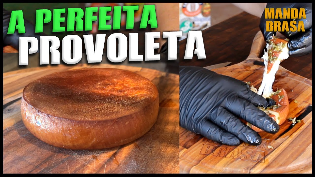 Fantástico! Como preparar PROVOLETA - Provolone na churrasqueira