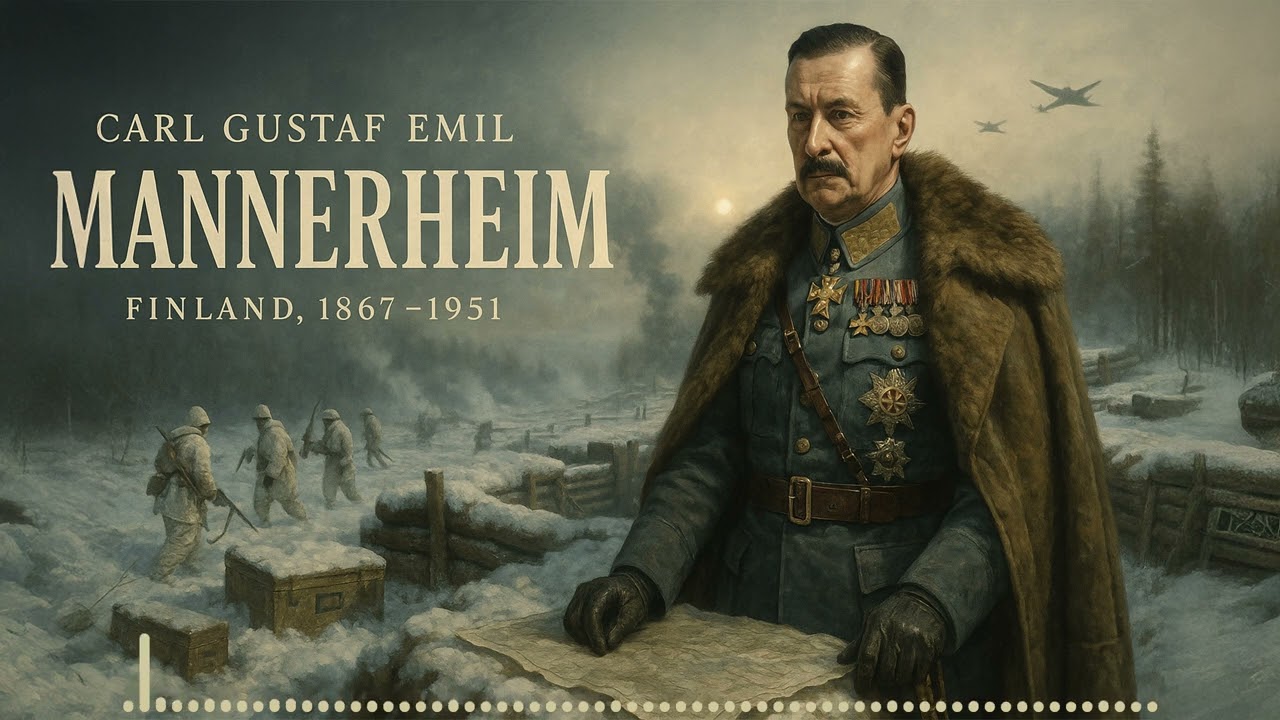 🎵 The White Marshal - Carl Gustaf Emil Mannerheim, Finland, 1867 to 1951 (History Song)