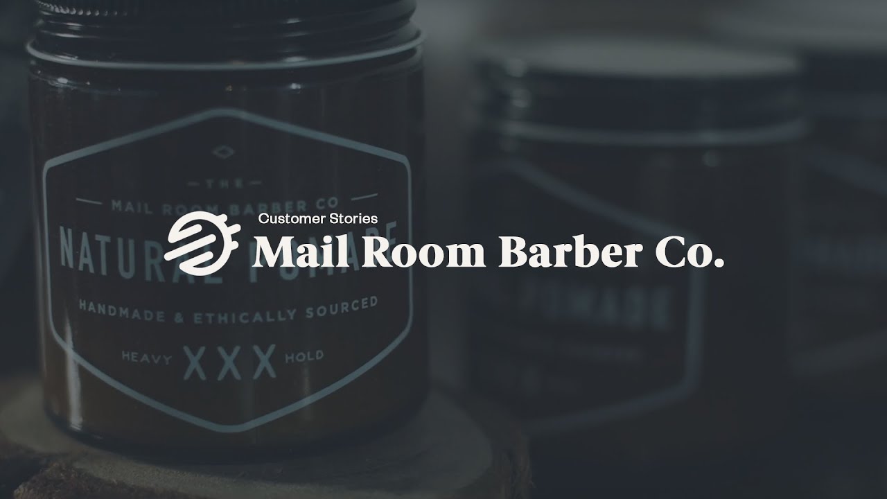 Customer Stories | Custom Pomade Labels for The Mailroom Barber Co.