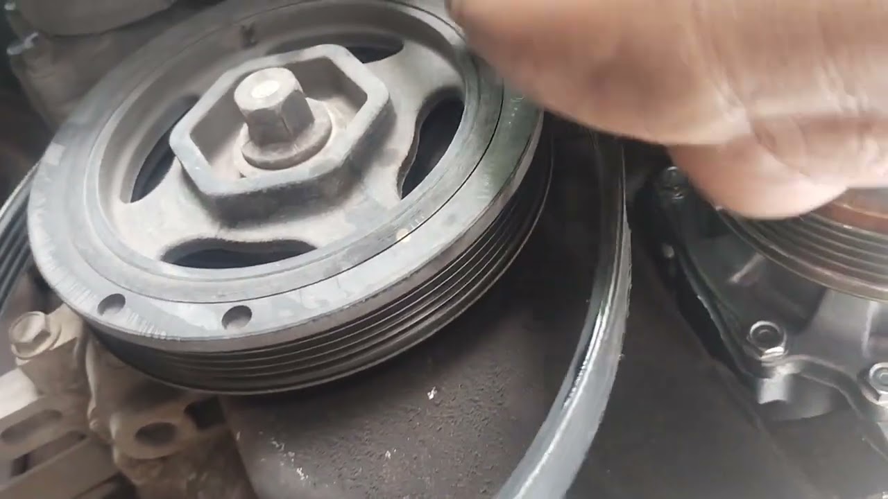 cara mudah pasang fan belt honda freed