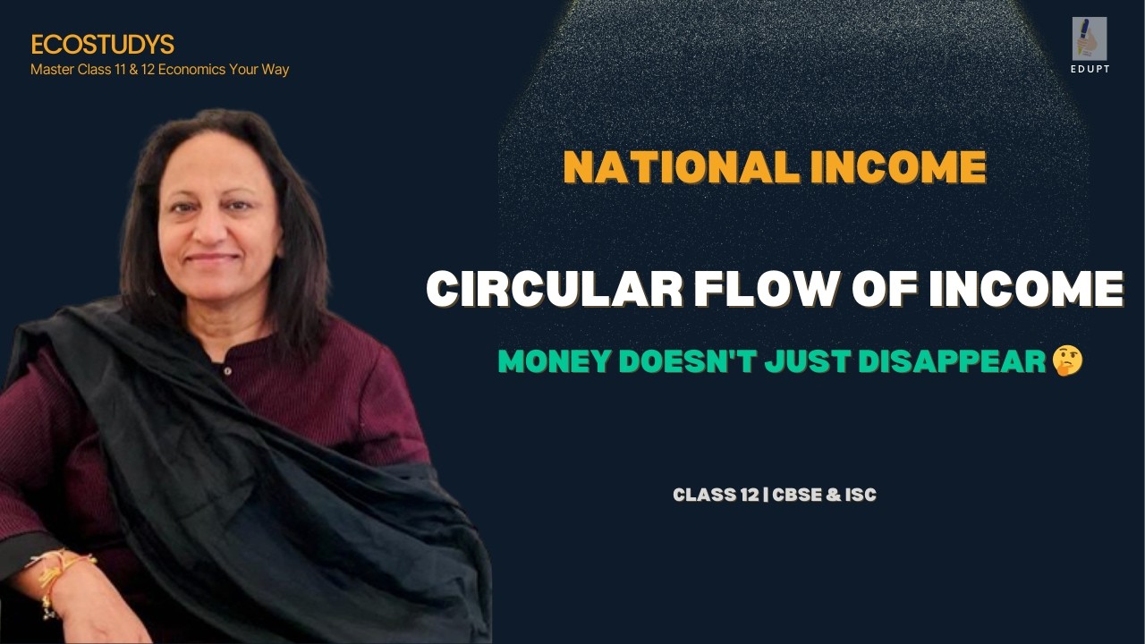 Circular Flow of Income | National Income Class 12 Macroeconomics (CBSE)