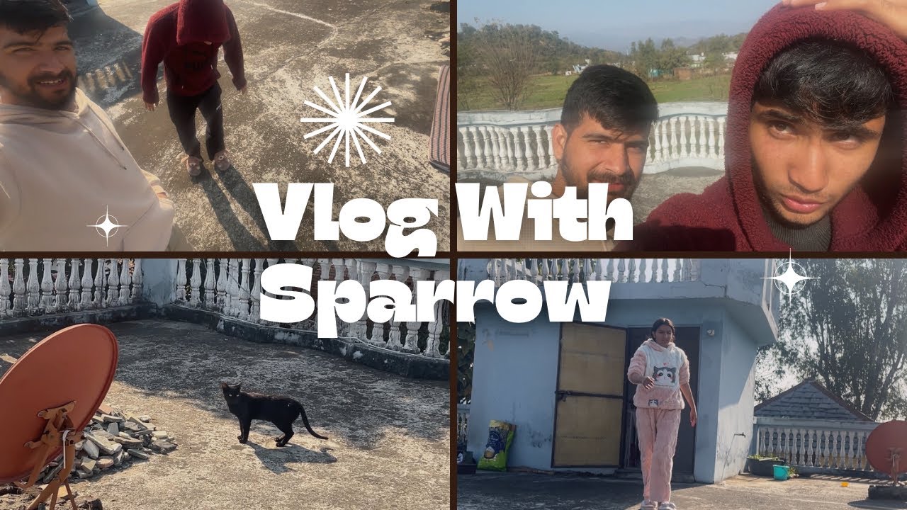 Sparrow in The Vlog 🤣Oouchh Ouchh 🤣 | Day-109 of Daily Vlogs