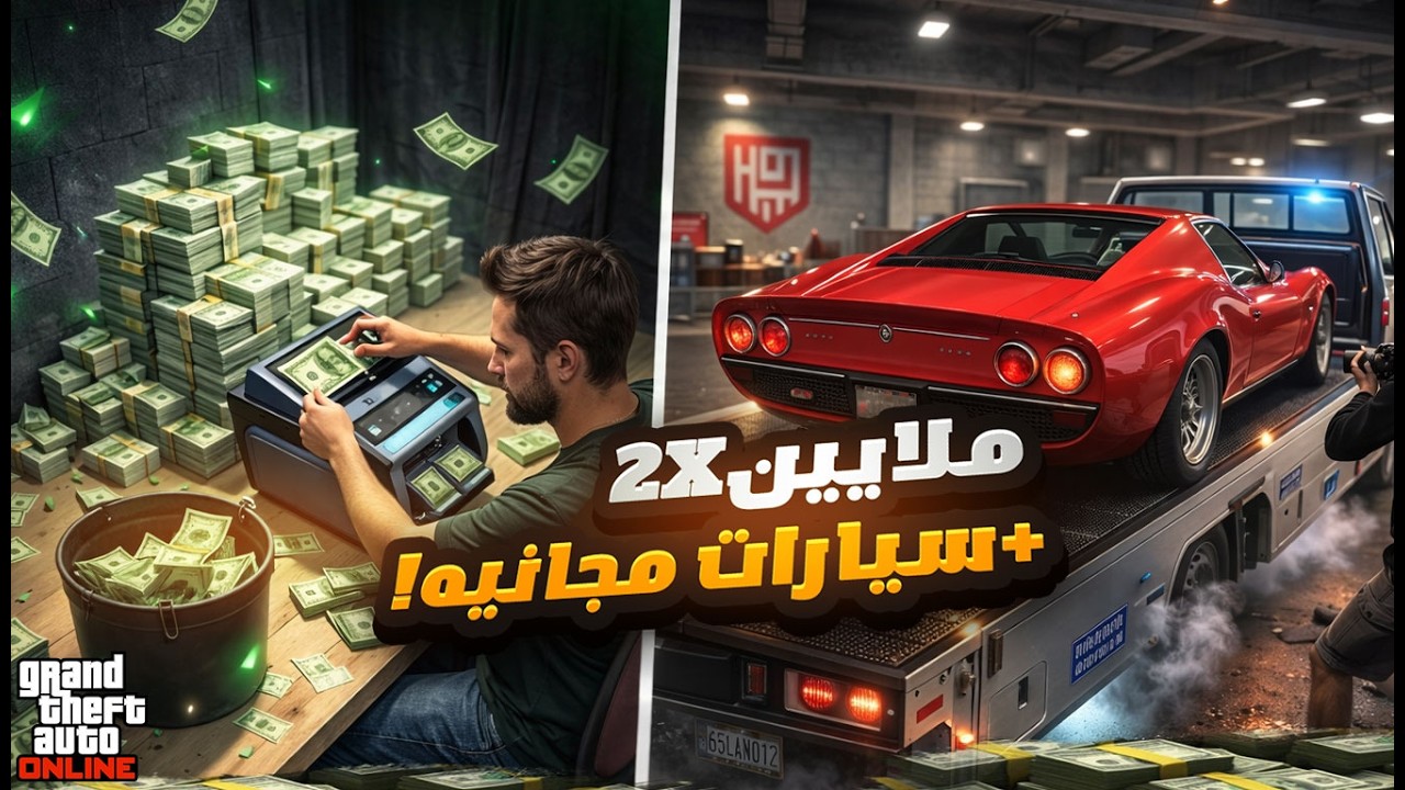 كيف تجمع الملايين وأنت  نايم؟ شرح كامل لمهام الدبل في تحديث قراند الجديد 💰🔥