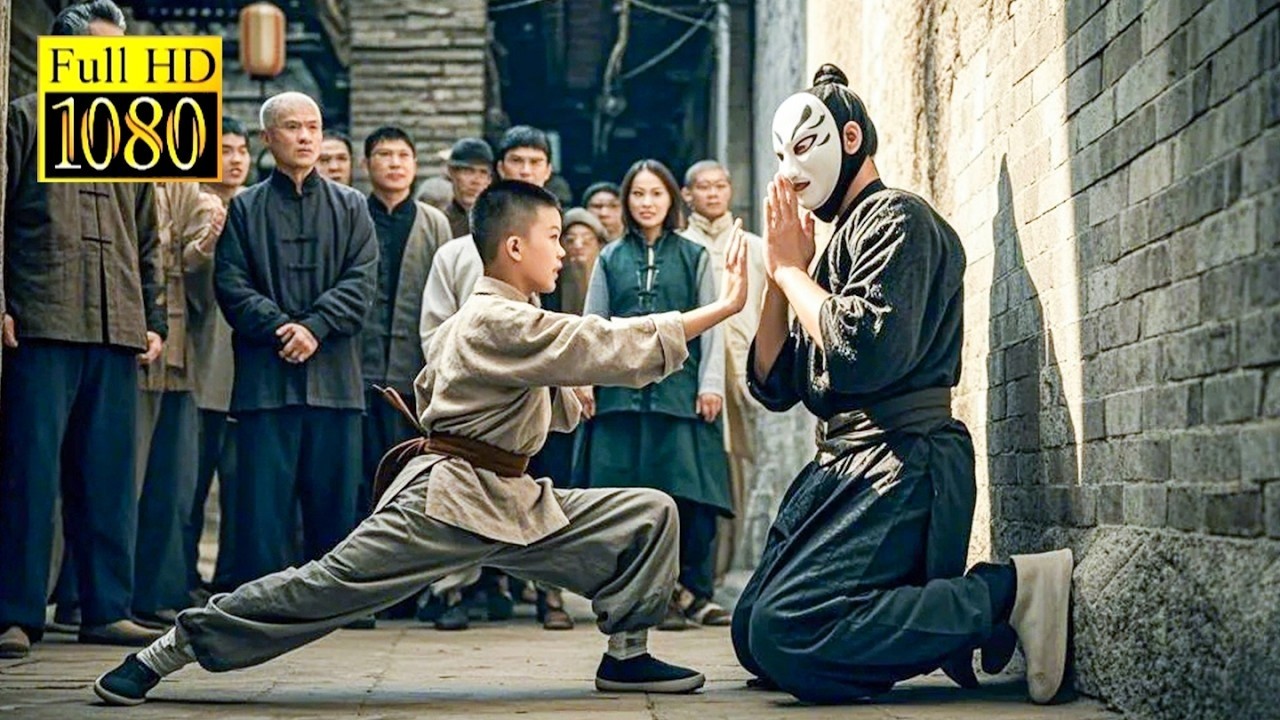 功夫小夥和蒙面高手對決，小伙功夫超群，逼的高手步步後退跪地求饒！🌞 中国电视剧 #武侠 #玄幻 #功夫 #废材 #逆袭  #中国电视剧