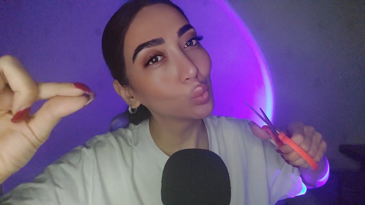 ASMR FARSI 💫 ای اس ام آر فارسی | گرفتن انرژی های منفی/جملات انگیزشی/صدای بوس