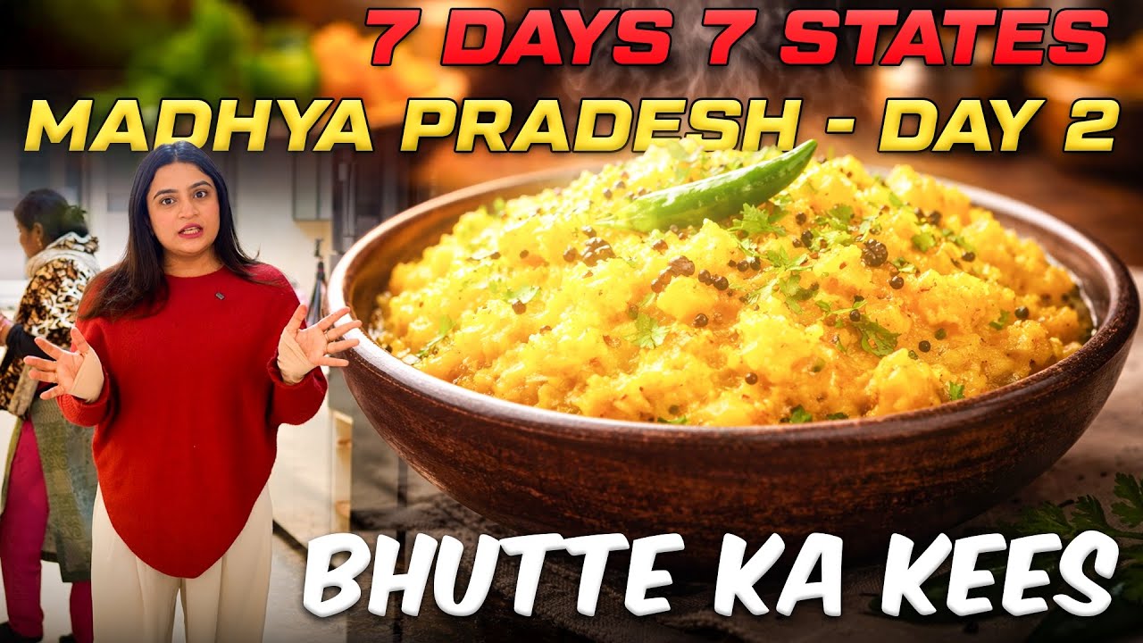 7 Days 7 States Cooking👩🏻&zwj;🍳❤️ Day 2 - Madhya Pradesh✅ - Kirti Mehra 