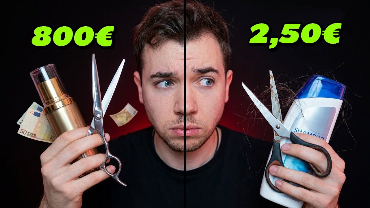 #ASMR : Coiffeur 800€ VS 2,50€