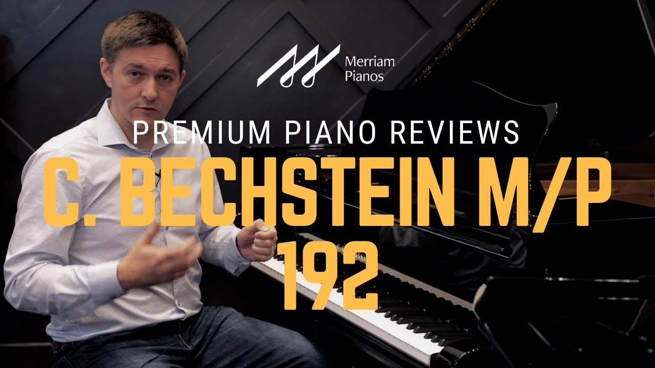 C. Bechstein M/P 192 Grand Piano Review and Demo by Merriam Pianos🎹