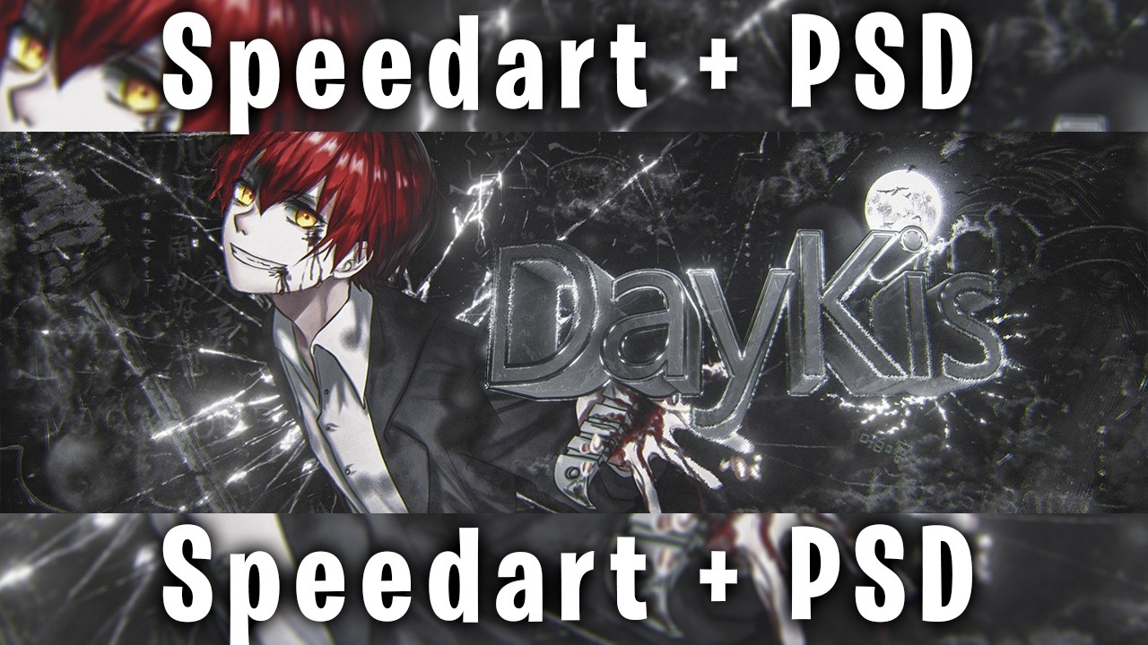 how I made this INSANE anime Header in just 15 MINUTES
