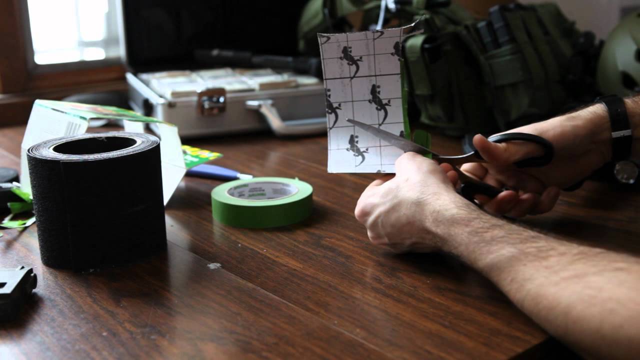How to put Grip tape on Magpul Pmags