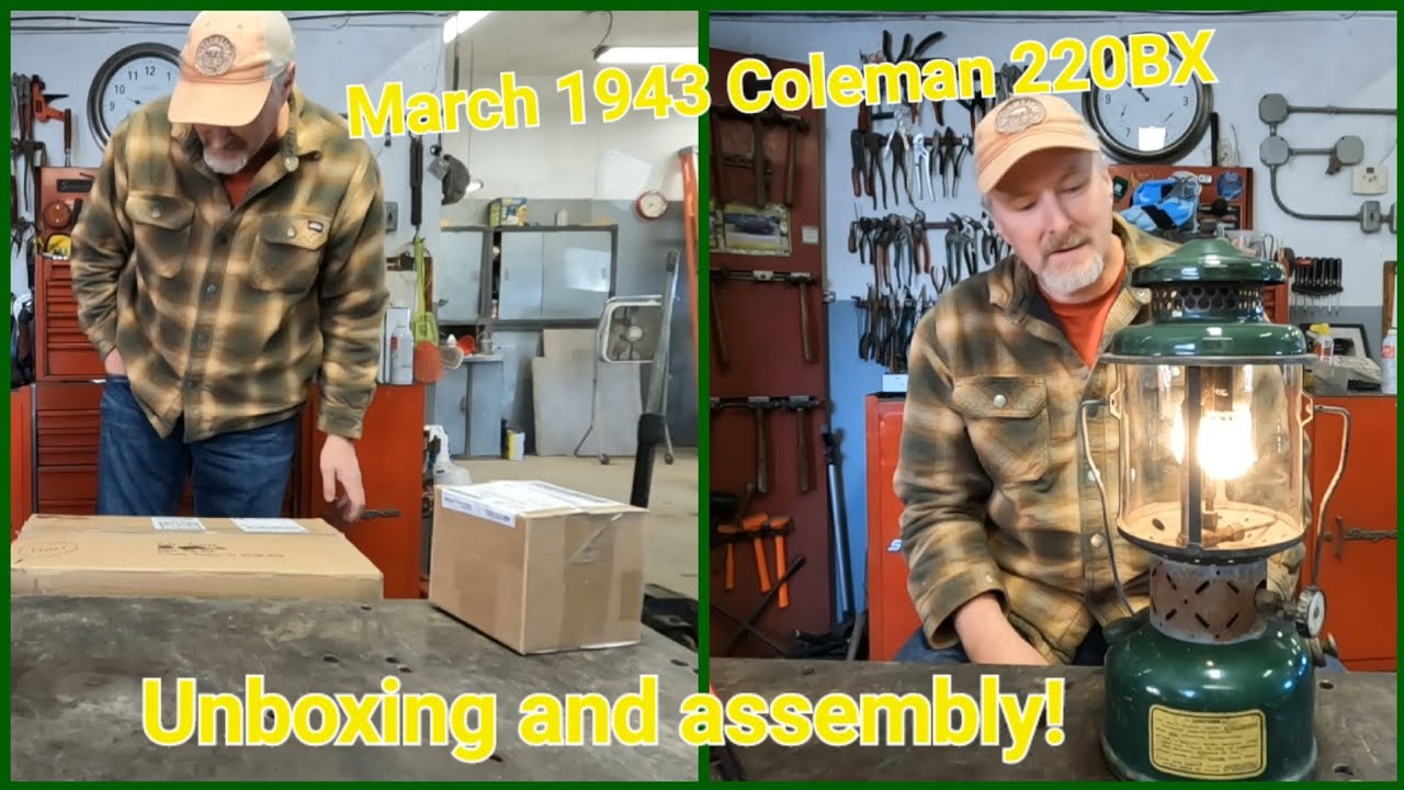 1943 Coleman 220 BX, some assembly required!