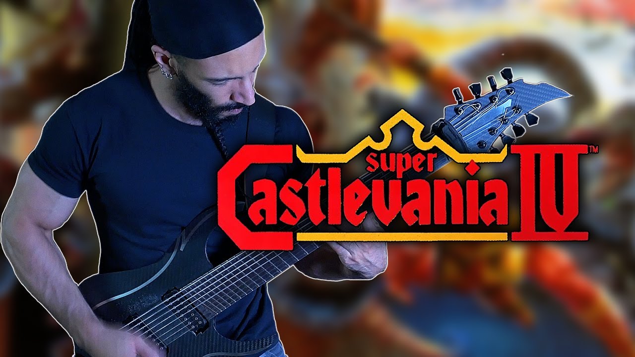 Castlevania IV - Theme of Simon Belmont | METAL COVER by Vincent Moretto