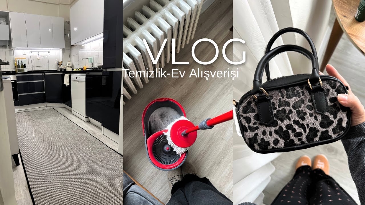 Yeniden YOUTUBE❤️| Pazartesi Temizliği| Ev Alışverişi| Biraz Sohbet 