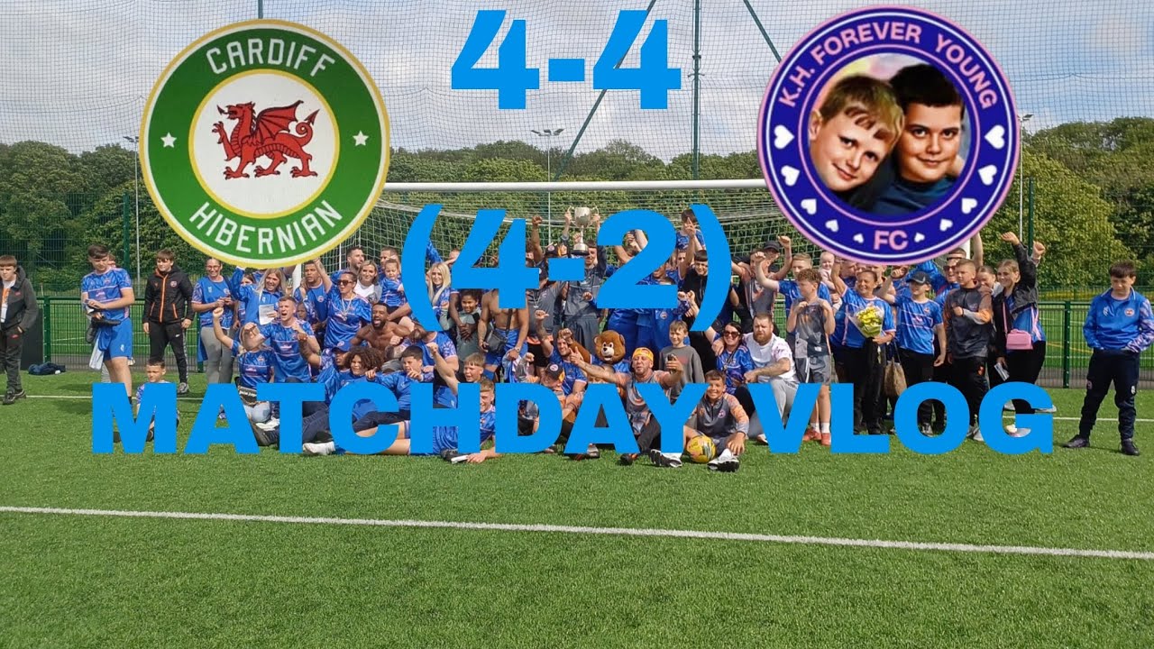 K&H Win The Cup On Pens After 8 Goal Thriller In Derby Match! Cardiff Hibs 4-4 (4-2) K&H Vlog!