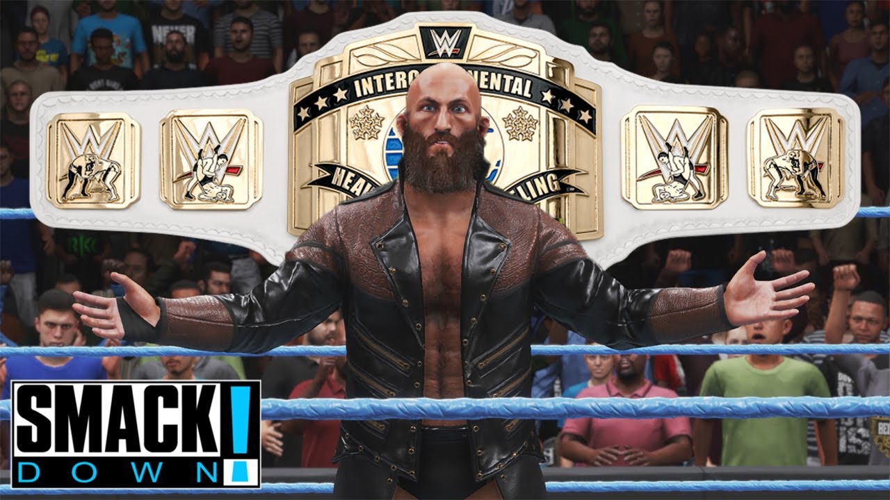 8 Man Intercontinental Championship Battle Royal - Smackdown! | WWE 2K20 Universe Mode EP.4