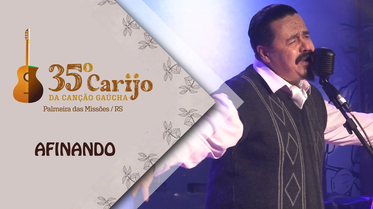 AFINANDO - Pirisca Grecco - 35&ordm; Carijo da Can&ccedil;&atilde;o Ga&uacute;cha