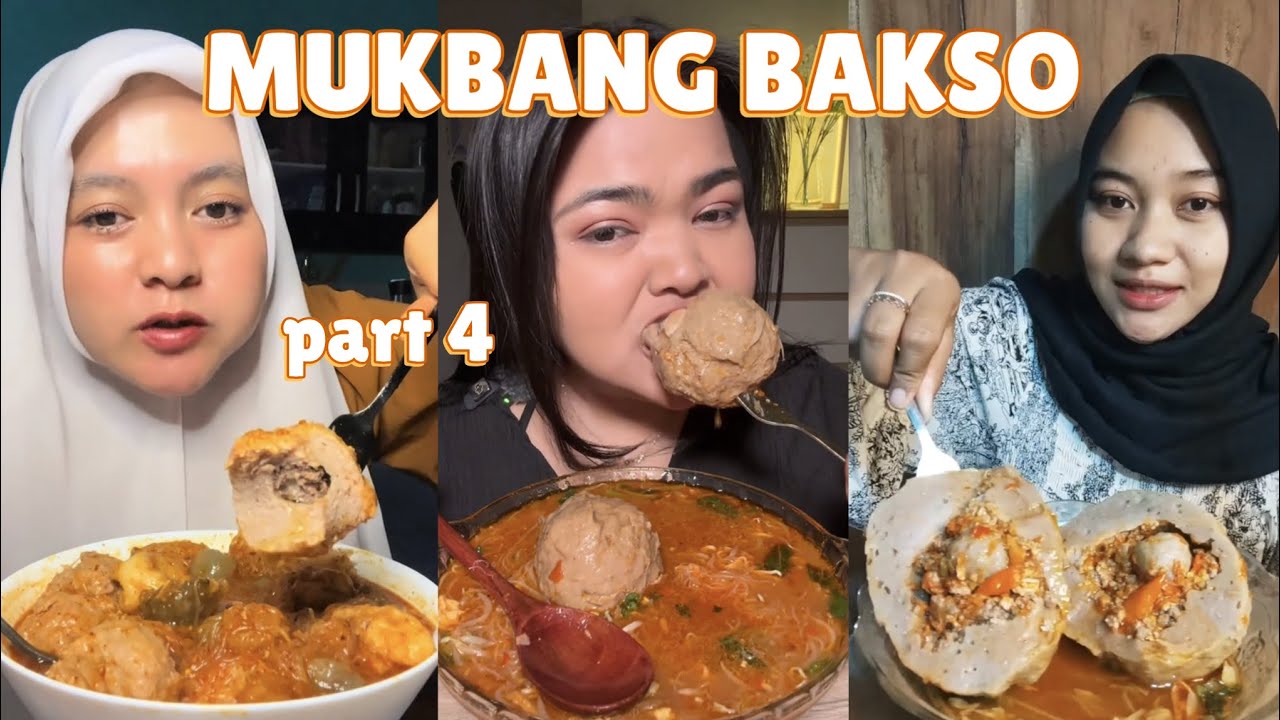 MUKBANG BAKSO 🥵🤤😍 || part 4