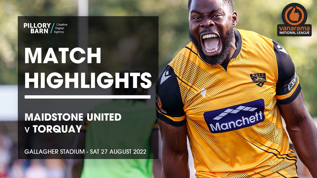 Maidstone United Vs Torquay (27/08/22)