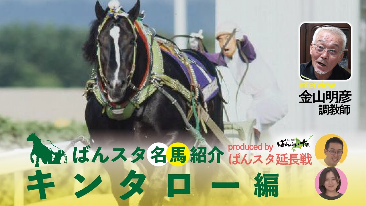 キンタロー　ばんえい競馬 名馬紹介