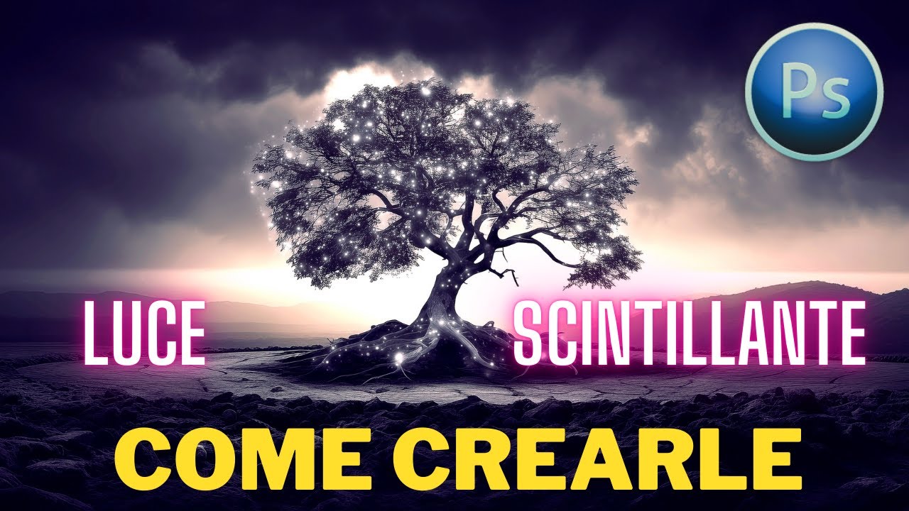 Come aggiungere luci ad un Albero con Photoshop