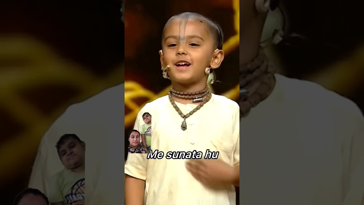 Bhagwat Geeta ka gyan...#shortsfeed #youtubeshorts #cute #iskcon 😚&hearts;️