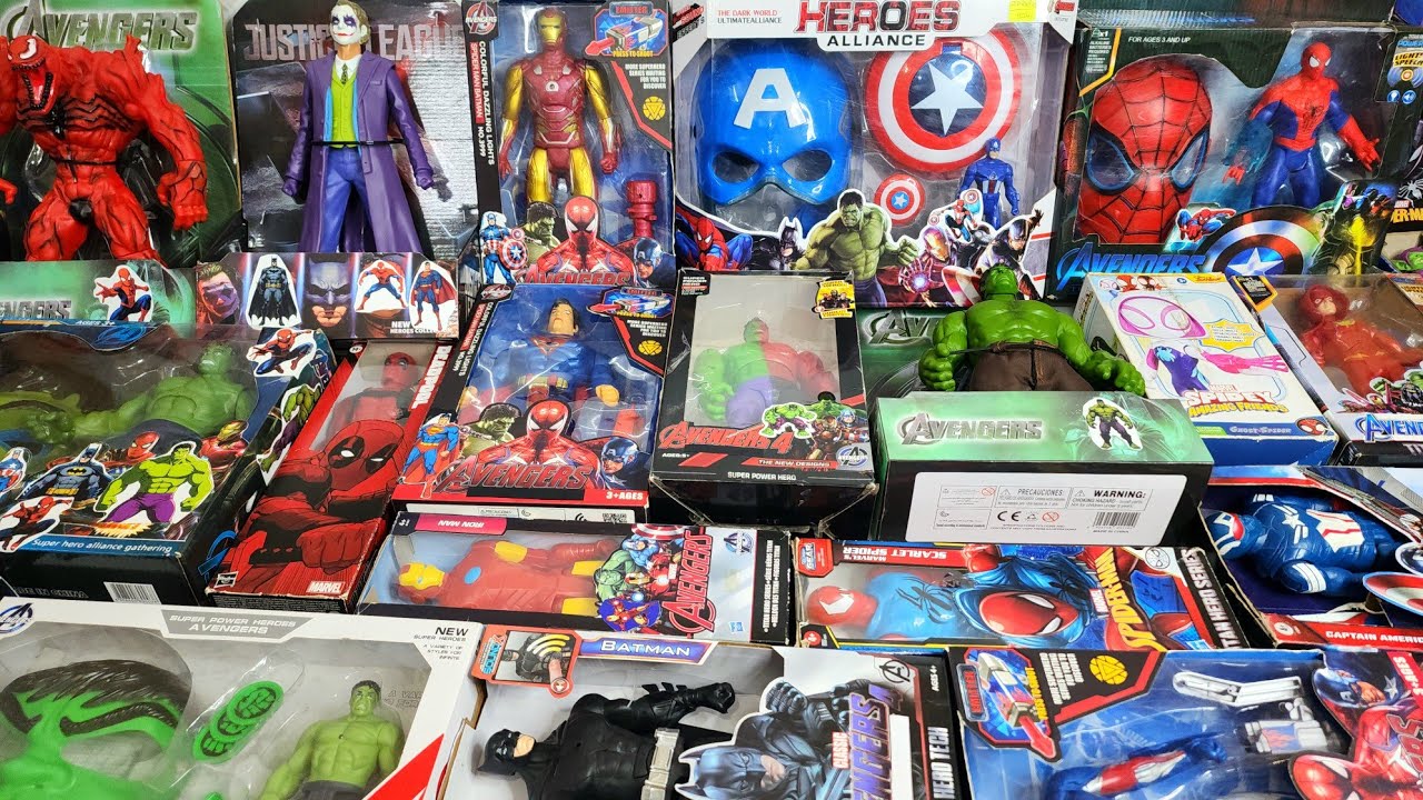 IRONMAN vs CAPTAIN AMERICA vs SPIDERMAN AVENGERS HULK,VENOM CARTOON, THANOS,BATMAN AVENGERS ASSEMBLE
