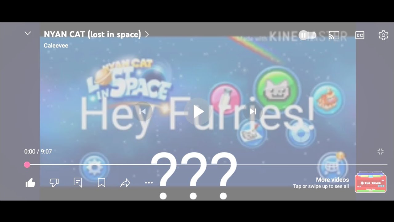 10 Nyan cat Sounds Varations with 10 minutes DampFijiWater Ausomazing