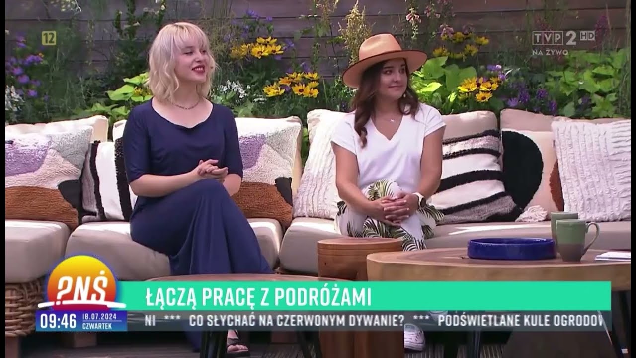 Jak wdrożyć workation do swojego życia zawodowego? - Pytanie na śniadanie TVP2 (Dominika Sepi&oacute;ł)