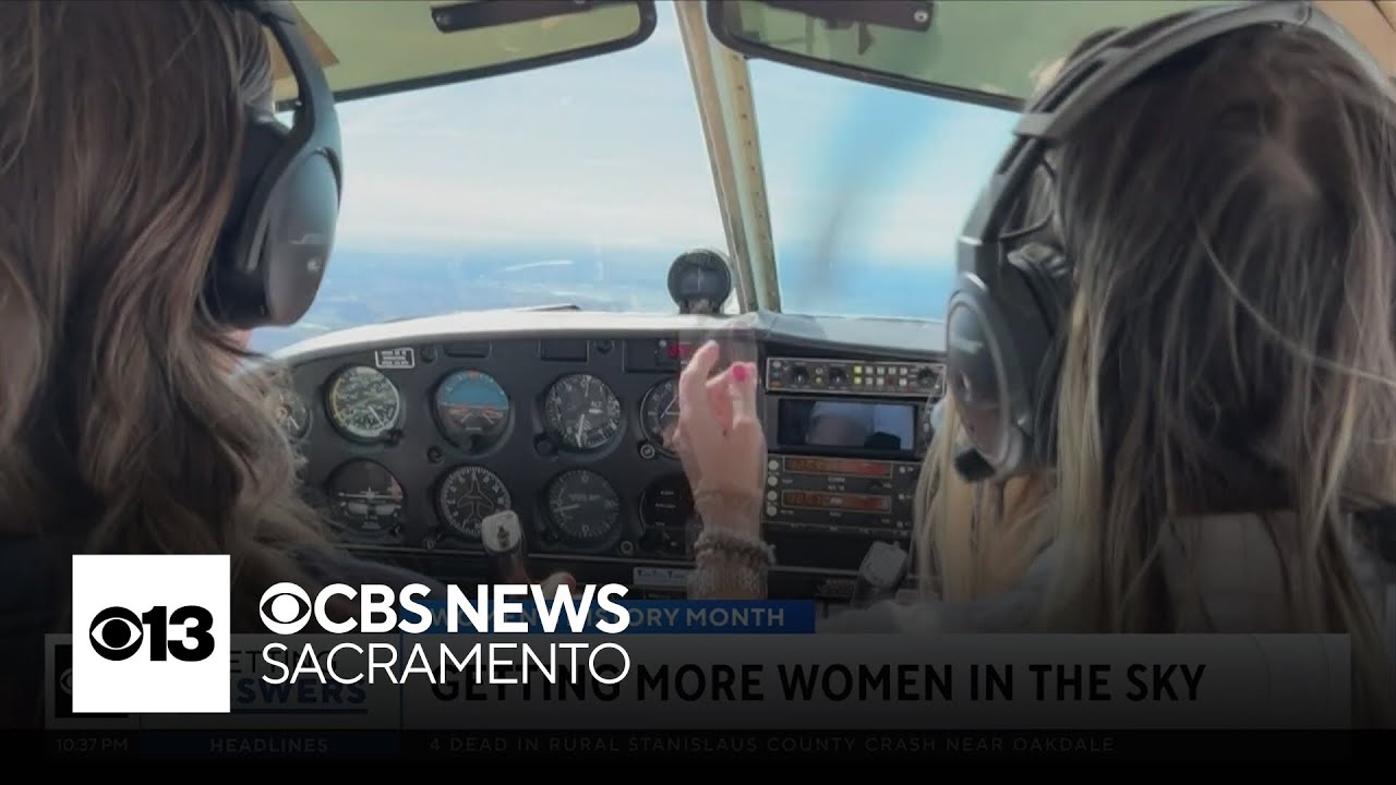 Women still a minority in the cockpit as Sacramento area pilots push for change