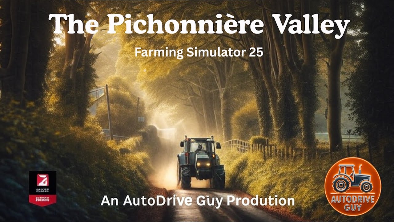 Автопривод в долине Пишоньер — Farming Simulator 25