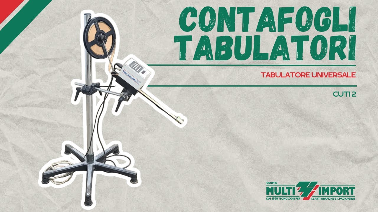 CUTI 2 | Tabulatore universale