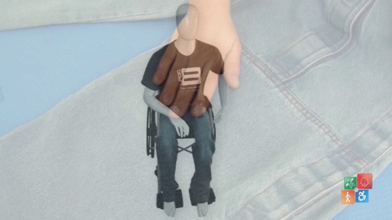 Loja Inclusiva: Calça para cadeirante