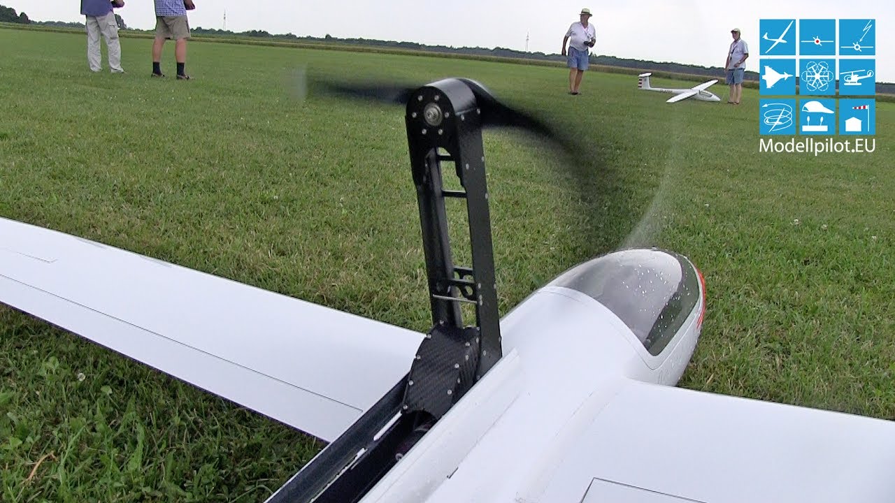 QUINTUS M, DG 800 S, ASG 29 E KTW ELICKER-KLAPPTRIEBWERKE RC SCALE GLIDERS AIRSHOW FLIGHT