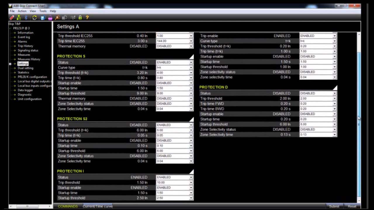 Maleta Ekip T&P (Teste e Programação para disjuntores ABB) - Tutorial Básico