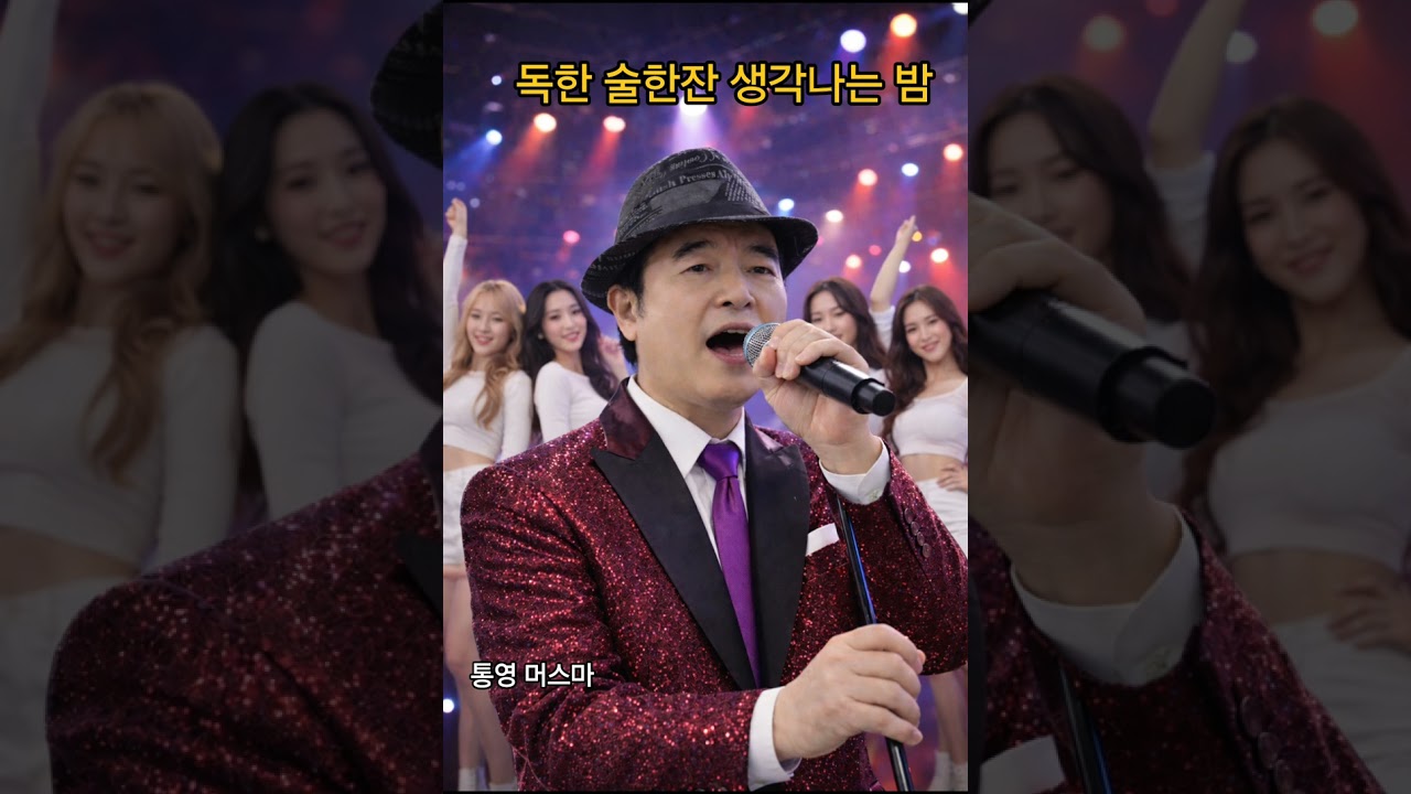 독한 술한잔 생각나는 밤