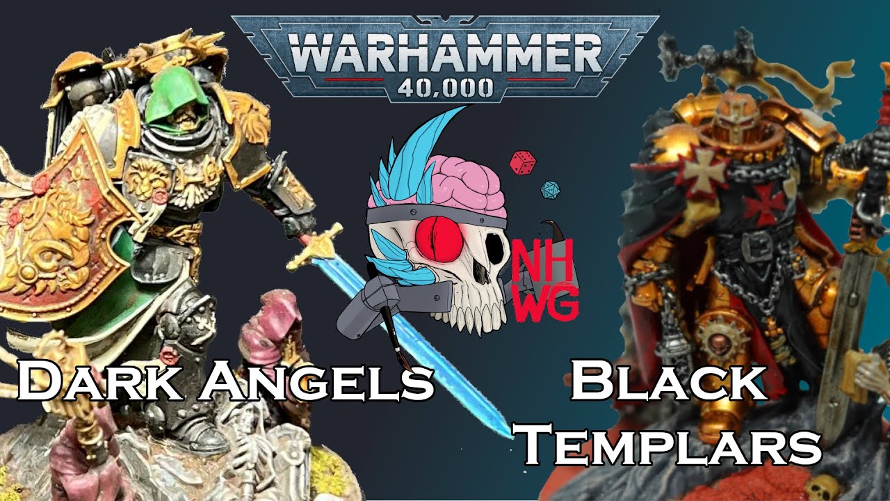 You Wouldn't Deep Strike a Land Raider: Dark Angels vs Black Templar, a Warhammer 40k Battle Report