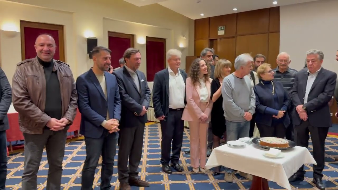 Στ. Αρναουτάκης κόψιμο Βασιλόπιτας Περιφερειακού 