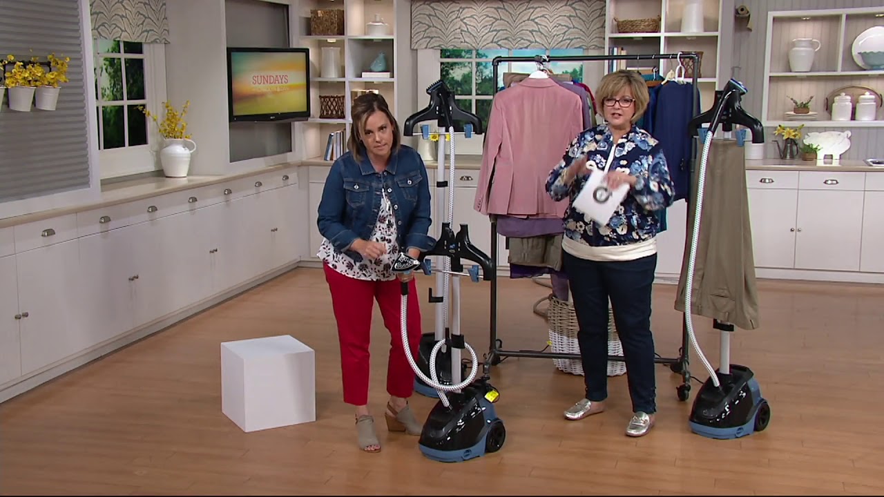 Rowenta 1500 Watt Master 360 Garment and Fabric Steamer on QVC