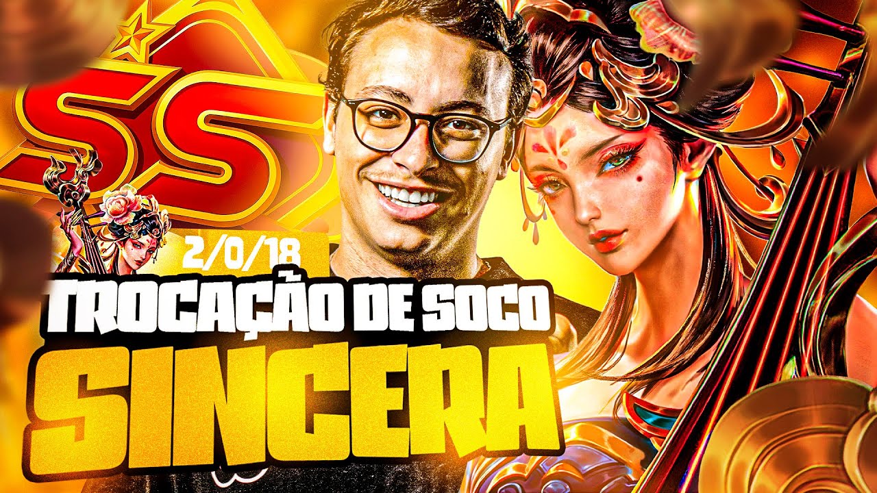 TROCA&Ccedil;&Atilde;O DE SOCO SINCERA - HONOR OF KINGS