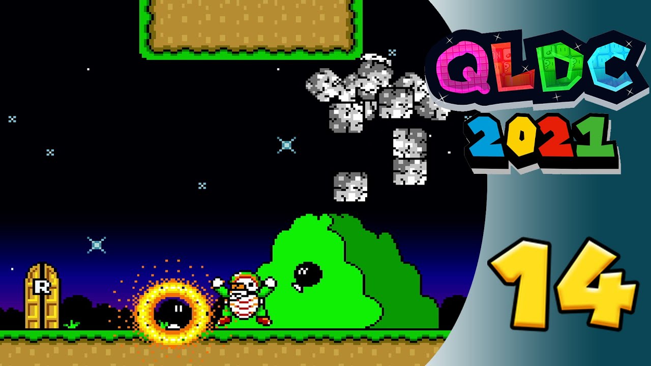 Questionable Level Design Contest 2021 [SMW-Hack] - Part 14 - Phillip der Bob-Omb